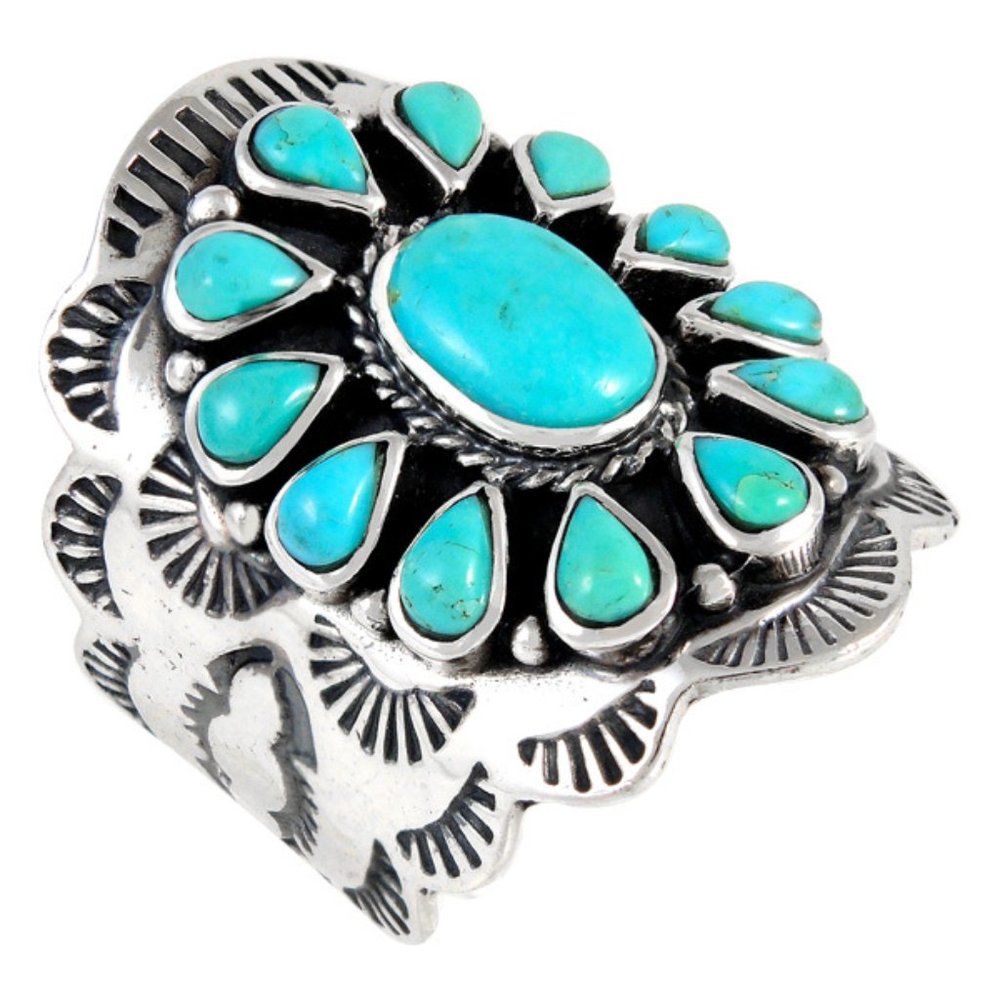 Sterling Silver and Turquoise Ring